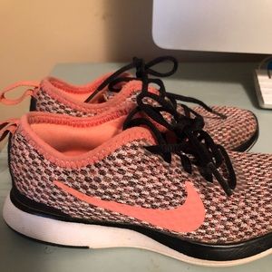 Nike little girl tennis shoes size 12